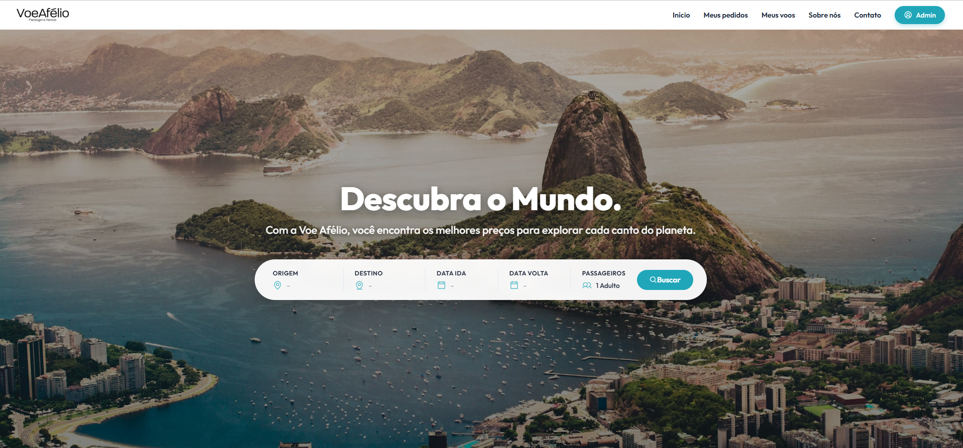 Pesquisa de passagens