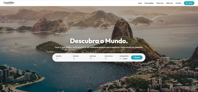 Pesquisa de passagens